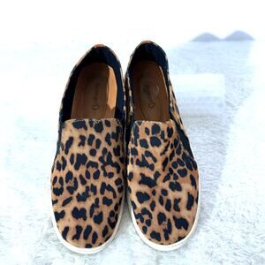 Baretraps Yadier Leopard Print Slip-On Comfort Shoes Womens 7.5